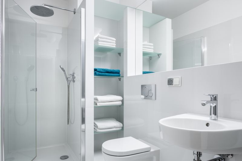 Space-Saving Shower Design